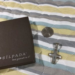 Silpada 925 sterling silver cross pendent